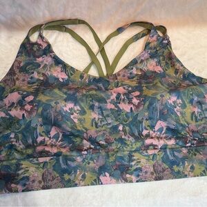 Floral Camo Sports Bra